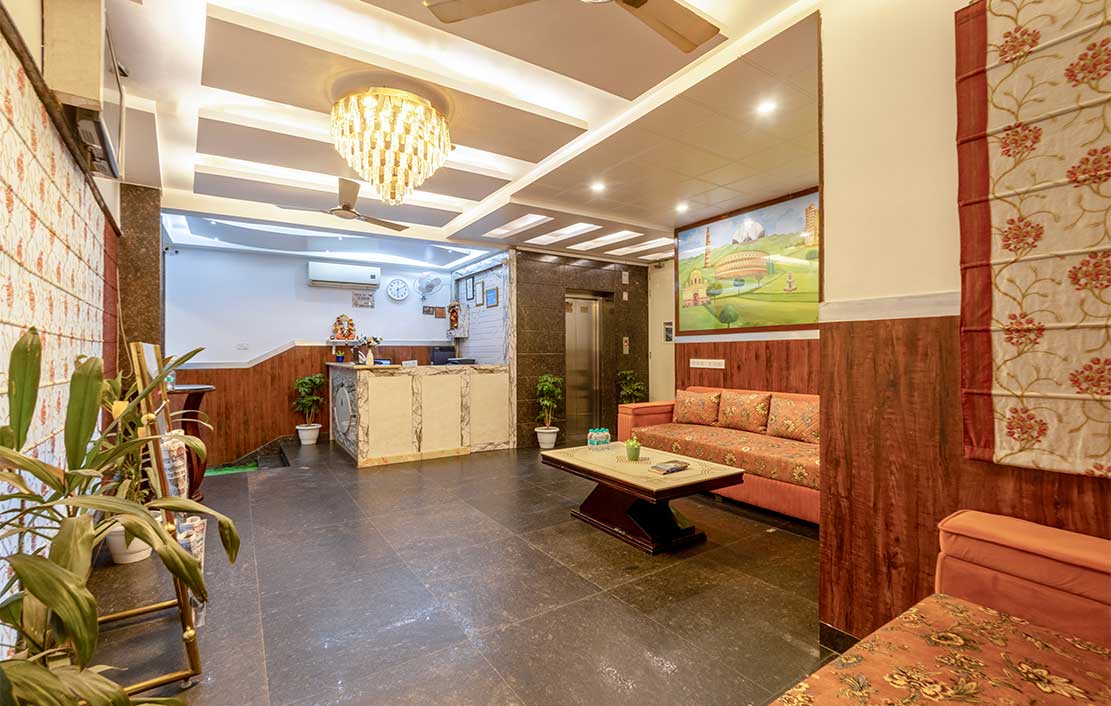 Front view of Hotel Anand International Mahipalpur - comfortable stay near Delhi Airport T3