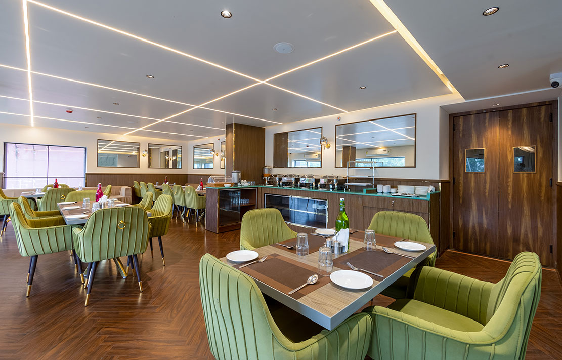 Reataurant at Arch The Venus Aerocity - best accommodation near airport