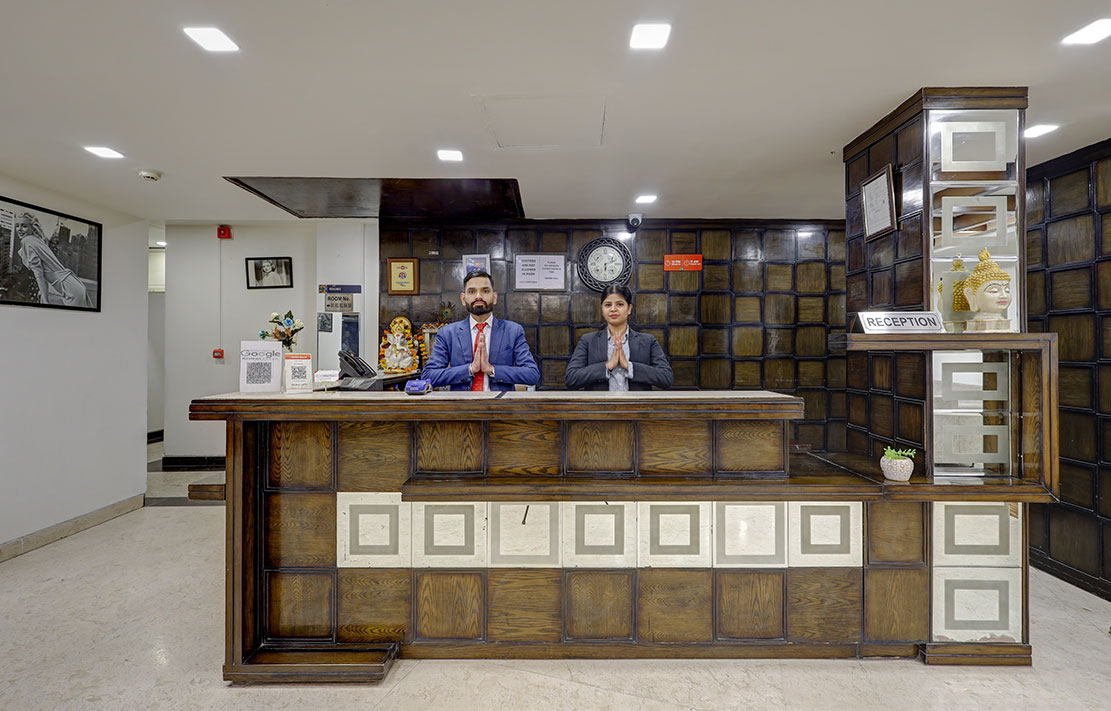 Reception at Arch The Venus Hotel - hotels in Aerocity near Airport